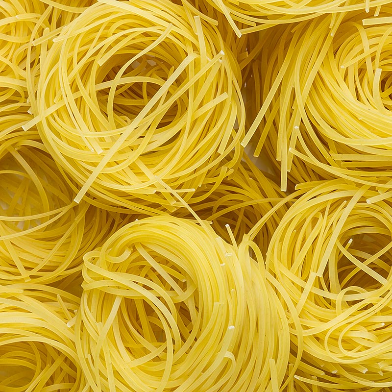 Tagliolini Nidi Granoro, 2mm, nidi di pasta a nastro, Nr.83 - 6 kg, 12 confezioni da 500 g - Cartone