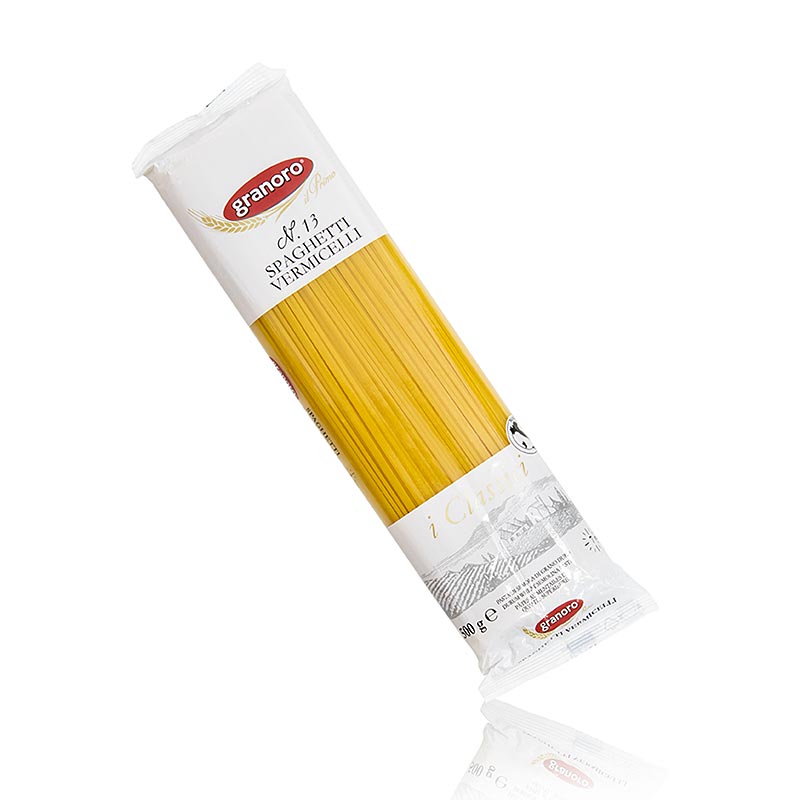 Granoro Fideos, Espaguetis, 1,6 mm, No.13 - 500g - Bolsa