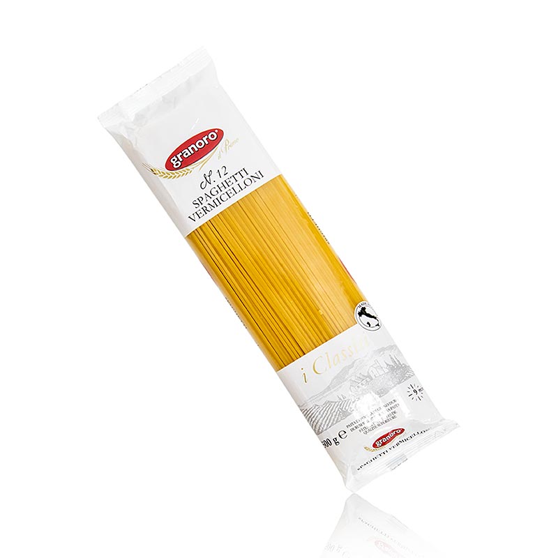 Granoro Vermicelloni, Espaguetis, 2 mm, No.12 - 500 g - Bossa