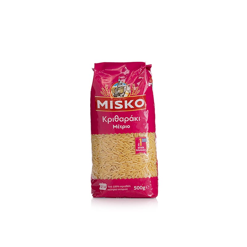 Misko - tagliatelle di chicchi di riso dalla Grecia - 500 g - Borsa
