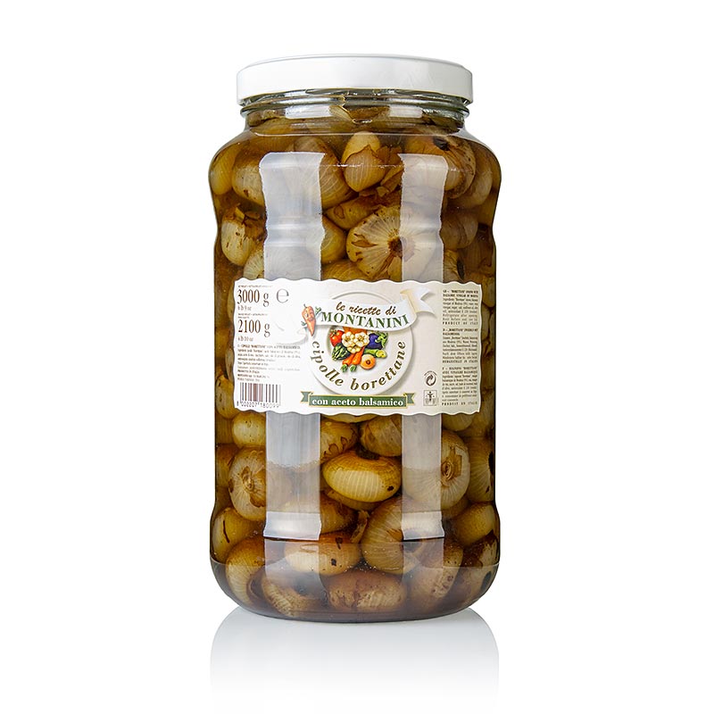 Bawang di Aceto Balsamico - Cipolline Borettane, Montanini - 3kg - Kaca