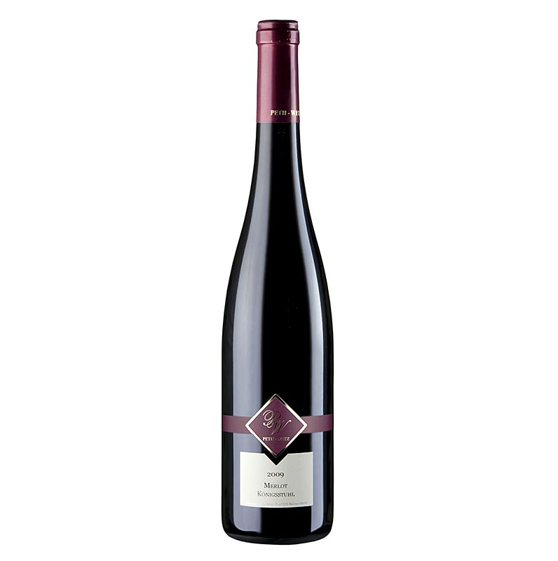 2009er Königstuhl Merlot, trocken, 14% vol., Peth-Wetz - 750 ml - Flasche 2009er Königstuhl Merlot, trocken, 14% vol., Peth-Wetz - 750 ml - Flasche