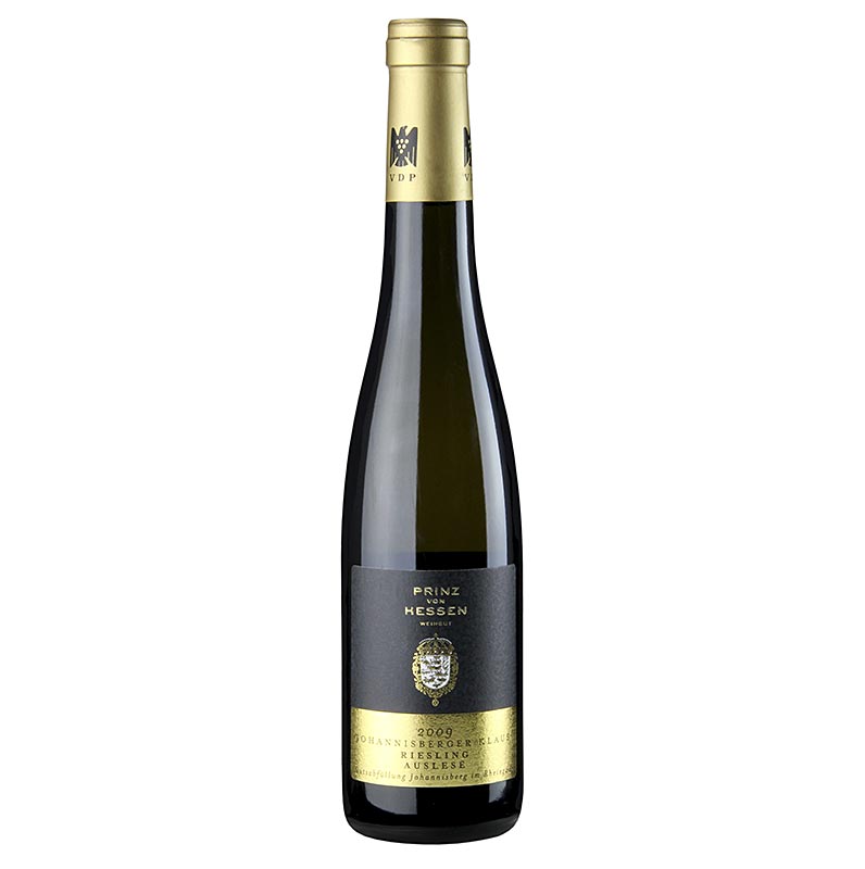 2009er Johannisberger Klaus Riesling Auslese, süß, 8,5% vol., Prinz von Hessen - 375 ml - 2009er Johannisberger Klaus Riesling Auslese, süß, 8,5% vol., Prinz von Hessen - 375 ml -