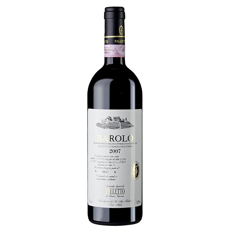 2007er Barolo Falletto Serralunga, trocken, 14,5% vol., Bruno Giacosa, 94+PP - 750 ml - Flasche 2007er Barolo Falletto Serralunga, trocken, 14,5% vol., Bruno Giacosa, 94+PP - 750 ml - Flasche