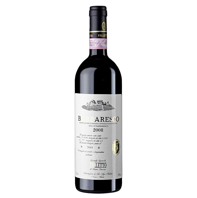 2008er Barbaresco Asili, trocken, 14% vol., Bruno Giacosa - 750 ml - Flasche