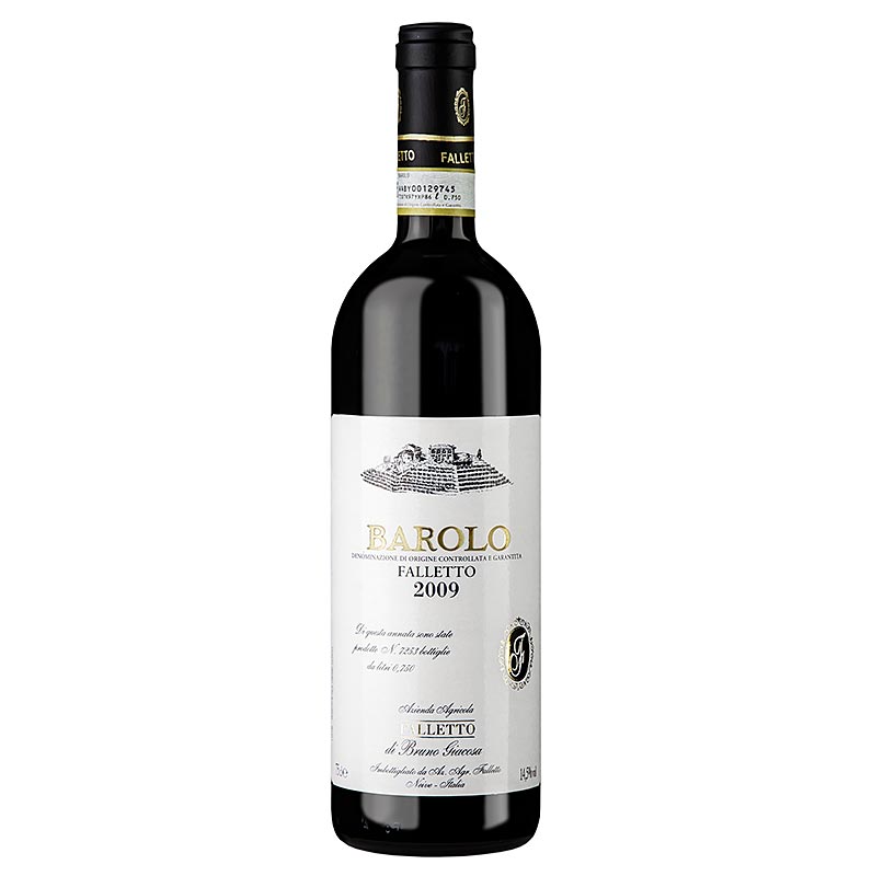 2009er Barolo Falletto, trocken, 14,5% vol., Bruno Giacosa - 750 ml - Flasche 2009er Barolo Falletto, trocken, 14,5% vol., Bruno Giacosa - 750 ml - Flasche