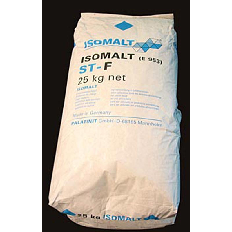 Isomalt - sykuruppbot ST F, fint, 0,2 - 0,7 mm - 25 kg - taska