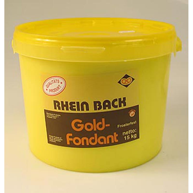 Fondant (vit) - 15 kg - Hink