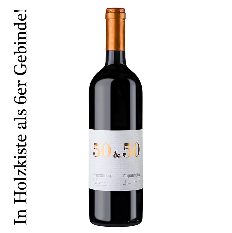 2009er 5050, Cuvee, Barrique, 13,8% vol, Capannelle Avignonesi - 750 ml - Flasche 2009er 5050, Cuvee, Barrique, 13,8% vol, Capannelle Avignonesi - 750 ml - Flasche