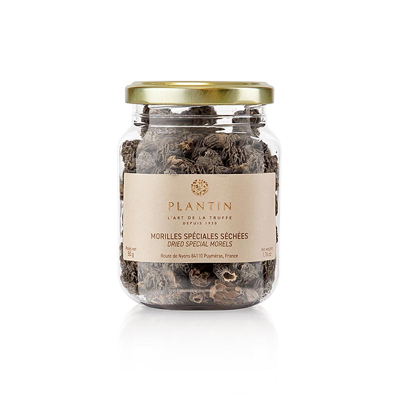 Cabecas de cogumelos morel, especiais, a partir de Ø 3cm, Platinum - 50g - dose de PE