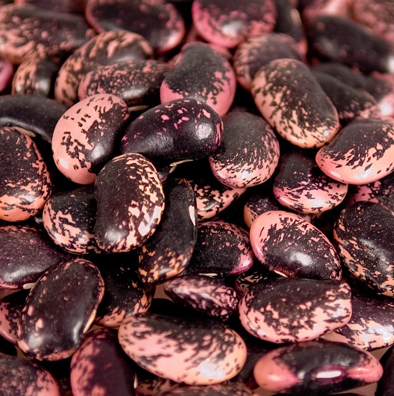 Kacang, kacang pelari, besar, merah-hitam-ungu, kering, Austria - 1 kg - beg