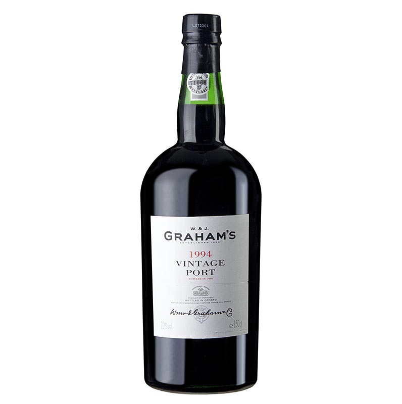 Grahams - 1994er Vintage Portwein, 20% vol., 96 Parker / 95 Wine Spectator Pkt. - 1,5 l - Flasche Grahams - 1994er Vintage Portwein, 20% vol., 96 Parker / 95 Wine Spectator Pkt. - 1,5 l - Flasche