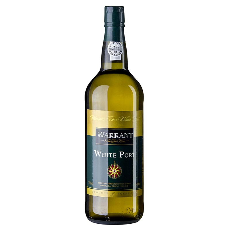 White Port, offener Ausschank / Kochportwein, 19% vol., Warrant (Symington) - 1 l - Flasche White Port, offener Ausschank / Kochportwein, 19% vol., Warrant (Symington) - 1 l - Flasche