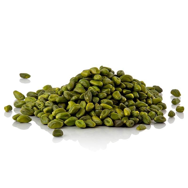 Pistachio, dikupas, hijau tambahan, kualiti terbaik - 1 kg - beg