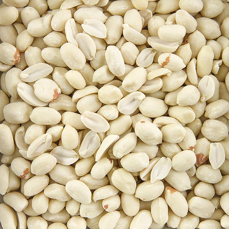 Kacang tanah kupas, tawar, tidak dipanggang - 1kg - tas