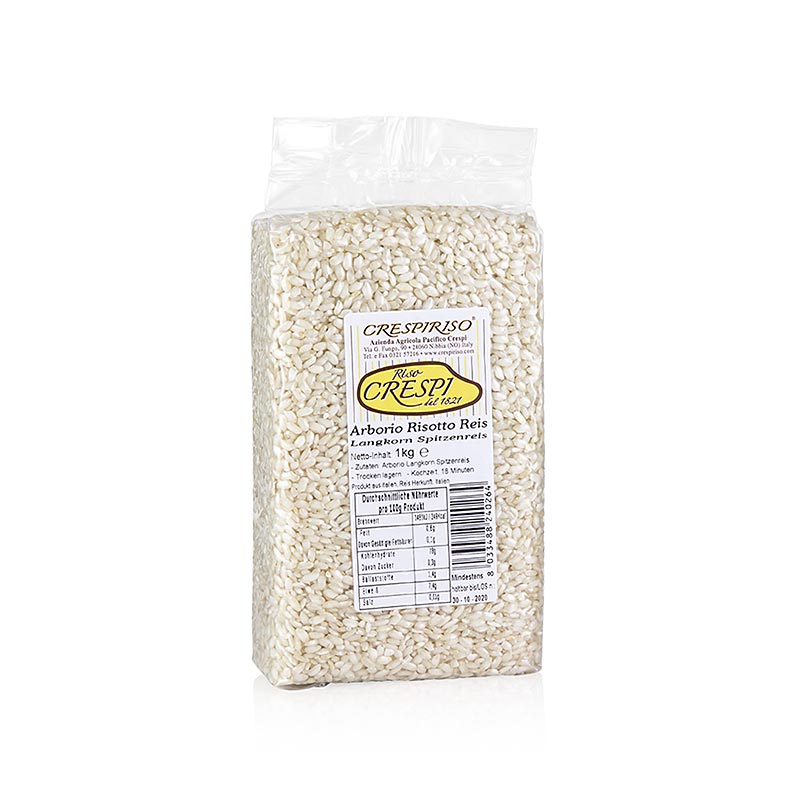 Arborio, arroz risoto - 1 kg - bolsa