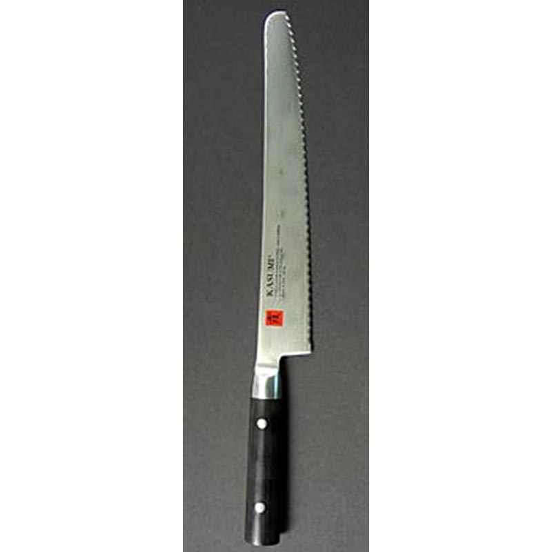 Kasumi K-04 Damascus Superior, faca de pao, 25cm - 1 pedaco - caixa