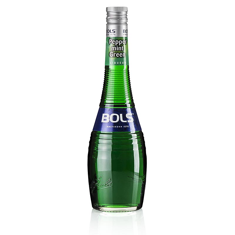 Bols Peppermint, grüner Pfefferminzlikör, 24% vol. - 700 ml - Flasche