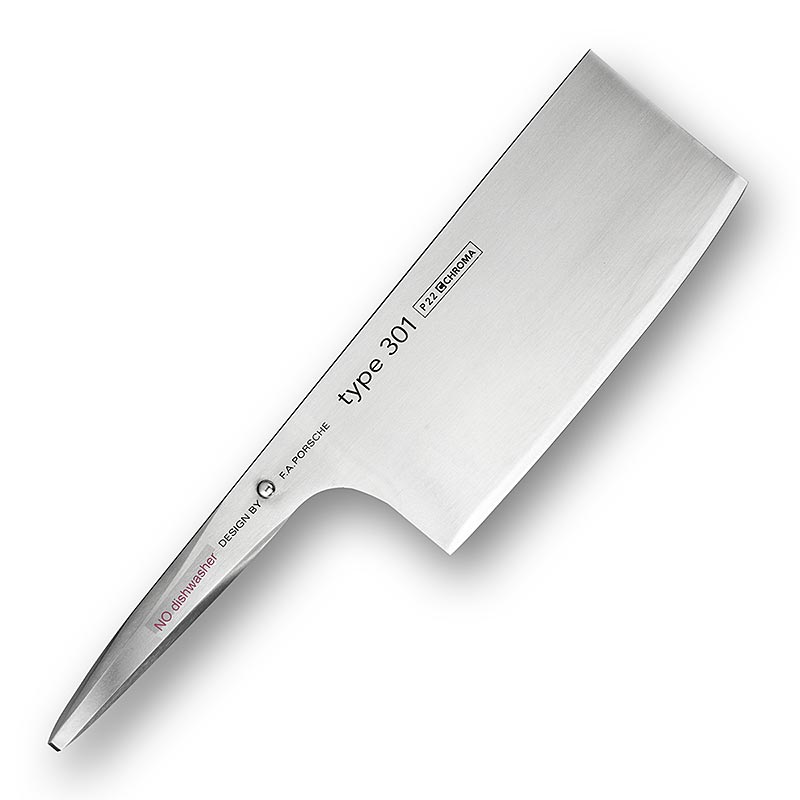 Chroma type 301 P-22 kinesisk kniv, 17,3 cm kinesisk klyve - Design av FA Porsche - 1 stk - -