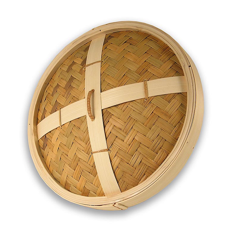 Kapak per avullore me bambu, Ø 35 cm jashte, Ø 33 cm brenda, 14,5 inc - 1 cope - Te lirshme Kapak per avullore me bambu, Ø 35 cm jashte, Ø 33 cm brenda, 14,5 inc - 1 cope - Te lirshme