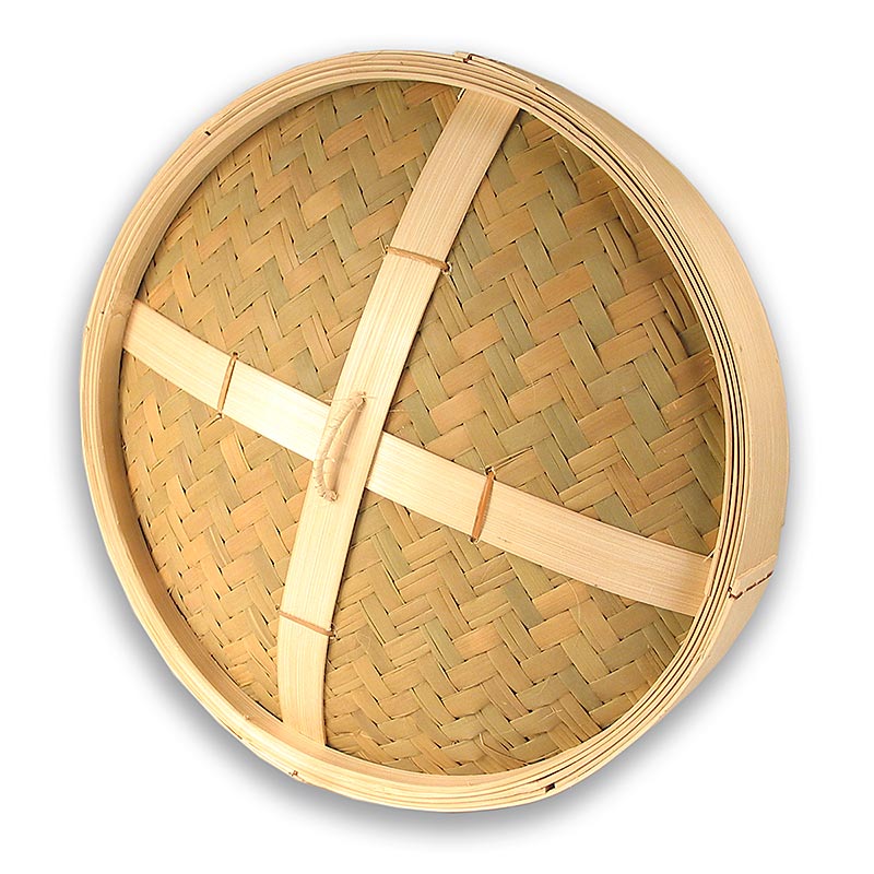 Coperchio per vaporiera in bambu, Ø 52 cm esterno, Ø 48 cm interno, 20,5 pollici - 1 pezzo - Sciolto
