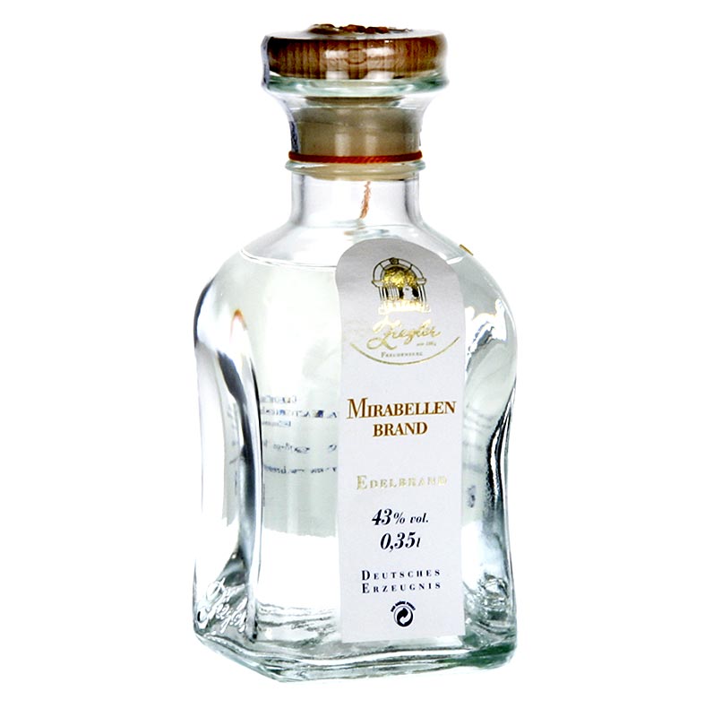 Mirabellenbrand - Edelbrand, 43% vol., von Ziegler - 350 ml - Flasche Mirabellenbrand - Edelbrand, 43% vol., von Ziegler - 350 ml - Flasche