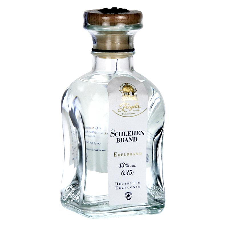 Schlehenbrand - Edelbrand, 43% vol., von Ziegler - 350 ml - Flasche Schlehenbrand - Edelbrand, 43% vol., von Ziegler - 350 ml - Flasche