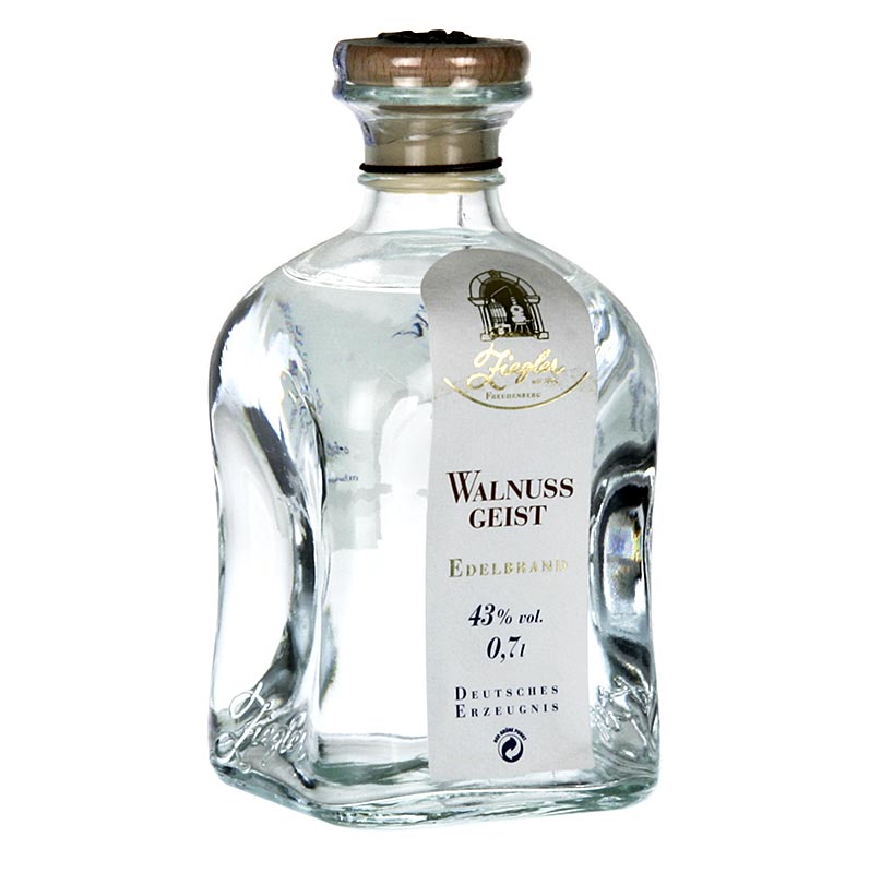 Walnussgeist - Edelbrand, 43 % vol., von Ziegler - 700 ml - Flasche Walnussgeist - Edelbrand, 43 % vol., von Ziegler - 700 ml - Flasche
