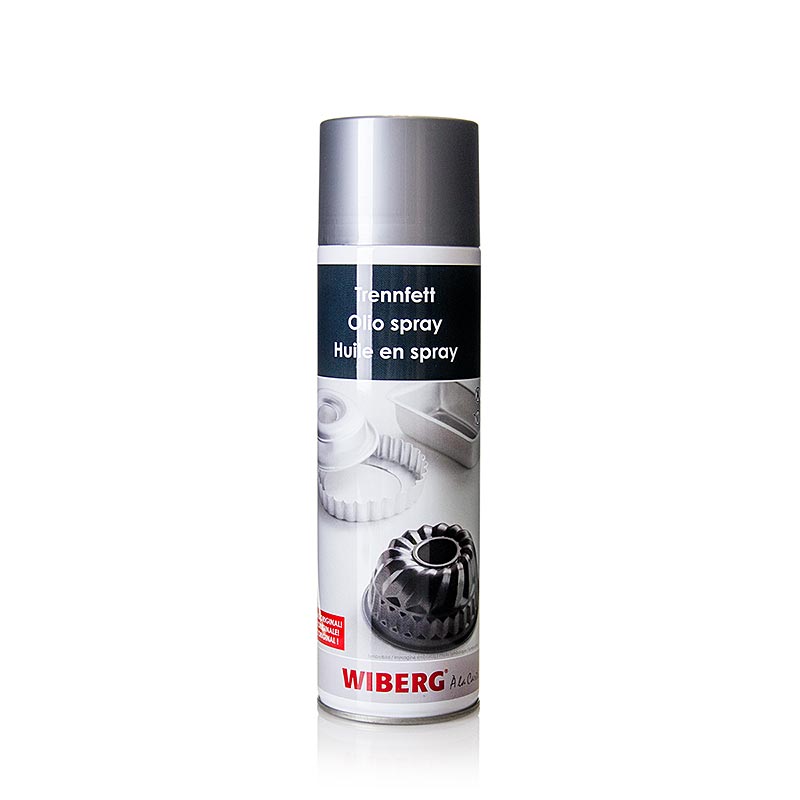 Grasso separante spray Wiberg, insapore - 500 ml - Bombola spray