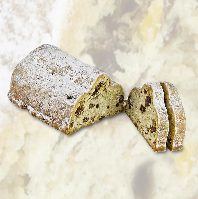 Original Willinger Christinenstollen, Stollen de Natal, Stollen - 1 kg - Cartao