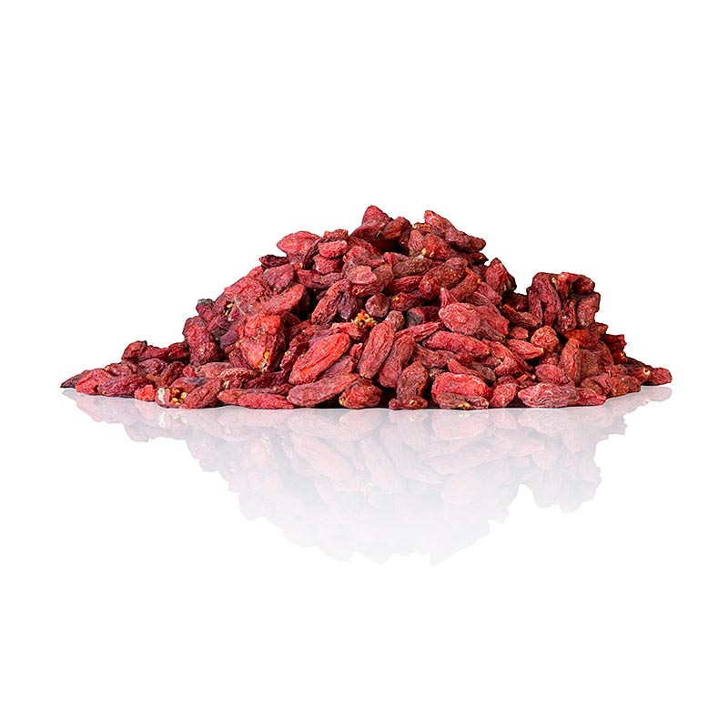 Bagas de Goji (Wolfberry, Ninjiang Himalayan), secas - 500g - Pe pode