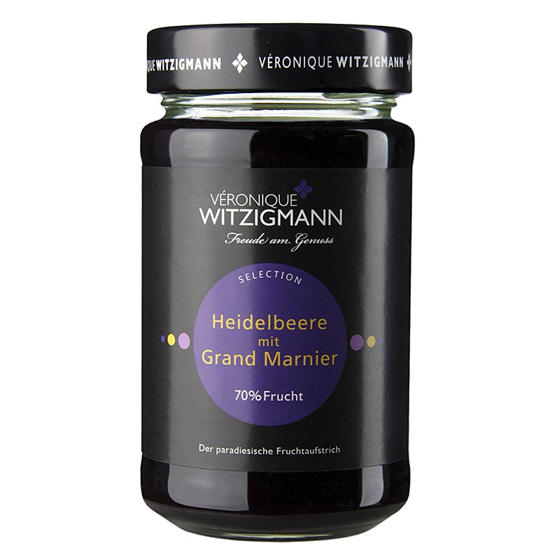 Mirtilo com Grand Marnier - pasta de frutas Veronique Witzigmann - 225g - Vidro