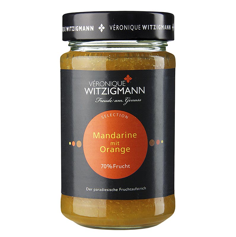 Mandarina amb taronja - fruita per untar, nomes temporada d`hivern Veronique Witzigmann - 225 g - Vidre