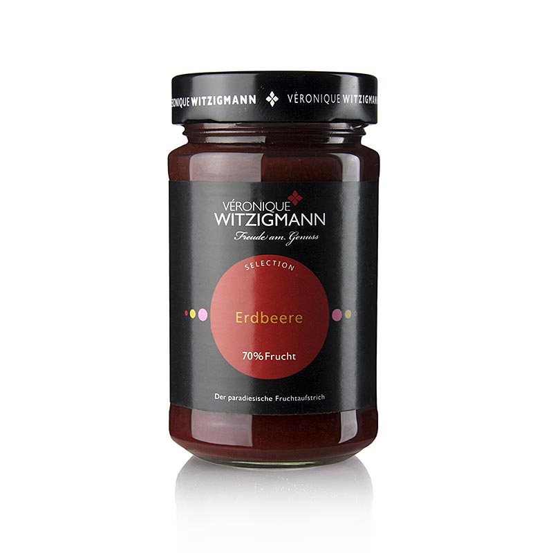 Jordgubb - fruktpalagg Veronique Witzigmann - 225 g - Glas