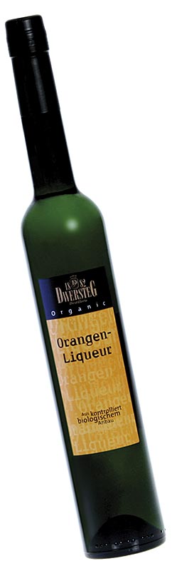 Dwersteg Organic Orange Liqueur, 40 tilavuusprosenttia, ORGANIC - 500 ml - Pullo