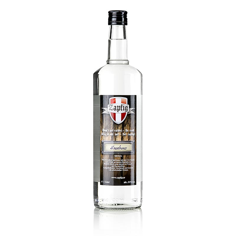 Heuberger Haselnuss Brand, 33% vol., Zapfig, Sepp?s Alpenspezialitäten - 1 l - Flasche Heuberger Haselnuss Brand, 33% vol., Zapfig, Sepp?s Alpenspezialitäten - 1 l - Flasche