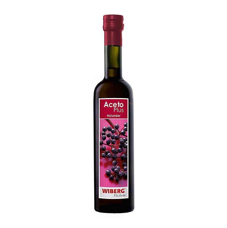 Wiberg Aceto Plus sambuco, 2,2% acido - 500 ml - Bottiglia