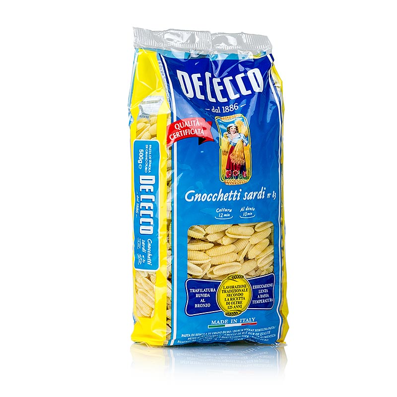 De Cecco Gnocchetti sardi, No.83 - 500g - Bolsa