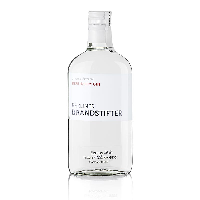 Berlin Dry Gin, 43,3% vol., Berliner Brandstifter - 700 ml - Flasche Berlin Dry Gin, 43,3% vol., Berliner Brandstifter - 700 ml - Flasche