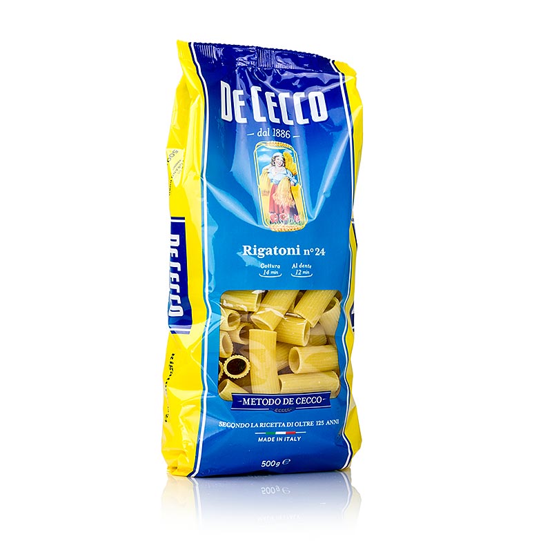 De Cecco Rigatoni, No.24 - 500g - Bolsa