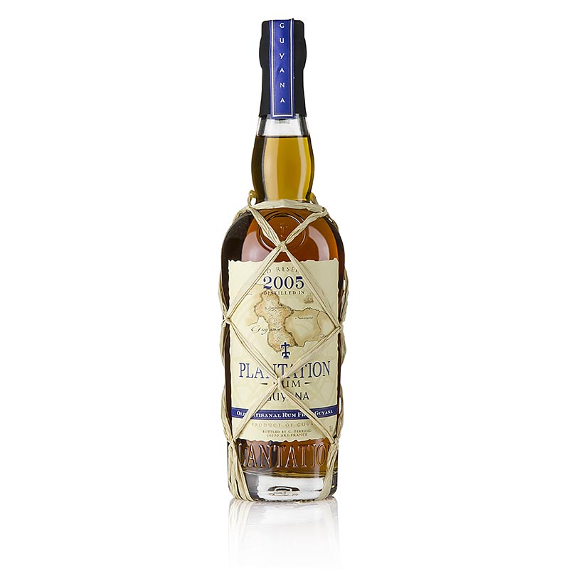 Plantation Rum Guyana, 2005er Old Reserve Rum, 45% vol. - 700 ml - Flasche Plantation Rum Guyana, 2005er Old Reserve Rum, 45% vol. - 700 ml - Flasche