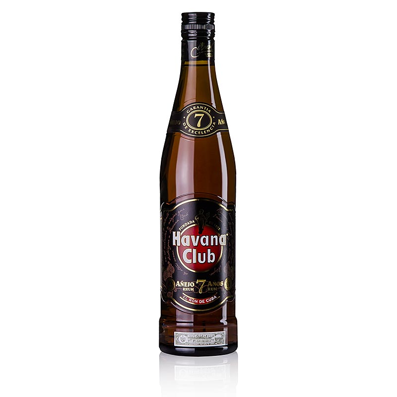 Havana Club Rum, 7 Jahre, braun, Kuba, 40% vol. - 700 ml - Flasche