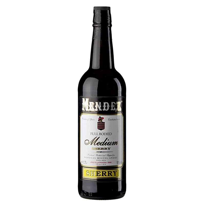 Sherry Medium Spezial 15% vol. - 750 ml - Flasche Sherry Medium Spezial 15% vol. - 750 ml - Flasche