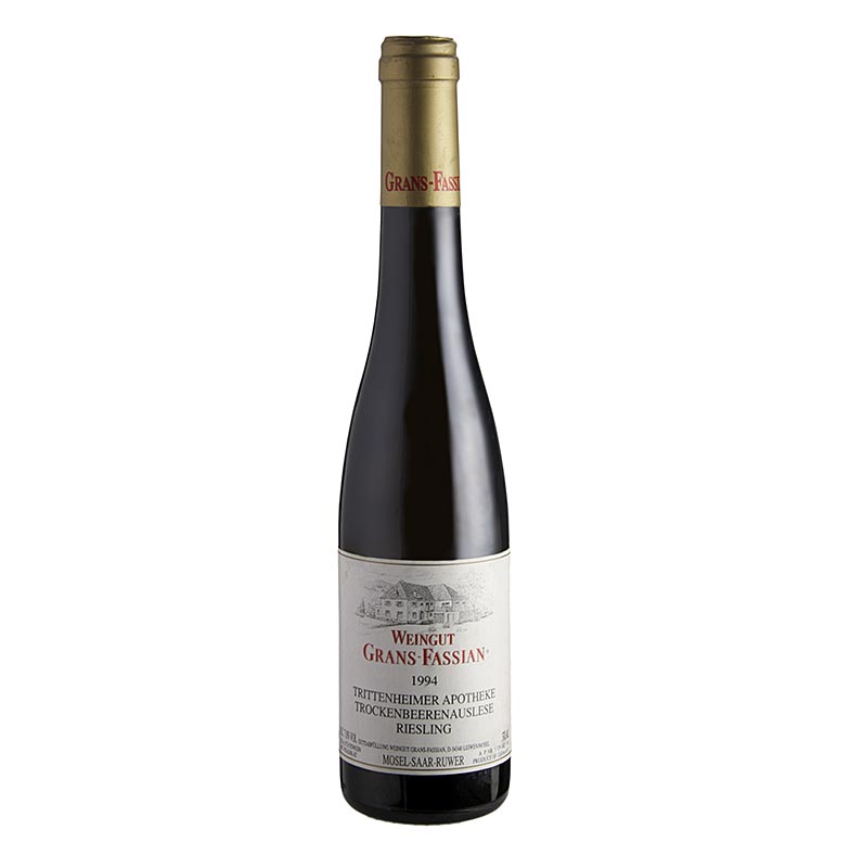 1994 Trittenheimer Apotheke Riesling TB-Auslese, 7% vol., Grans-Fassian - 375ml - Botol 1994 Trittenheimer Apotheke Riesling TB-Auslese, 7% vol., Grans-Fassian - 375ml - Botol