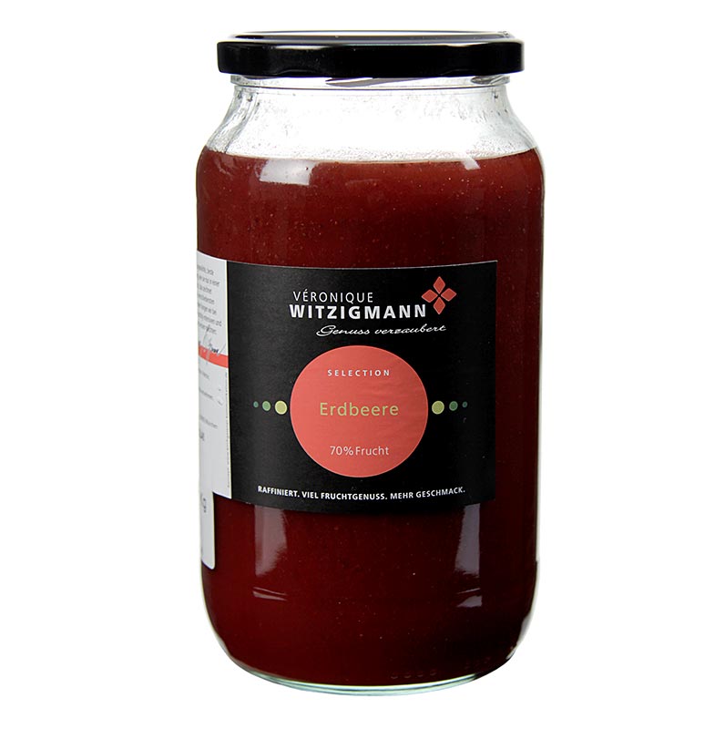 Fragole - marmellata di frutta Veronique Witzigmann - 1 kg - Bicchiere