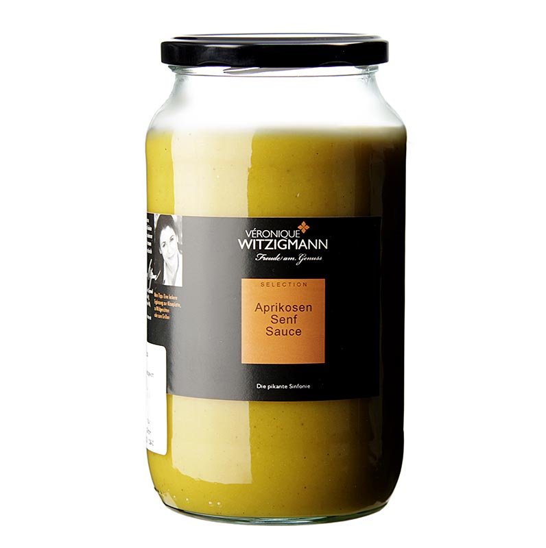 Salsa alla senape all`albicocca Veronique Witzigmann - 900 ml - Bicchiere