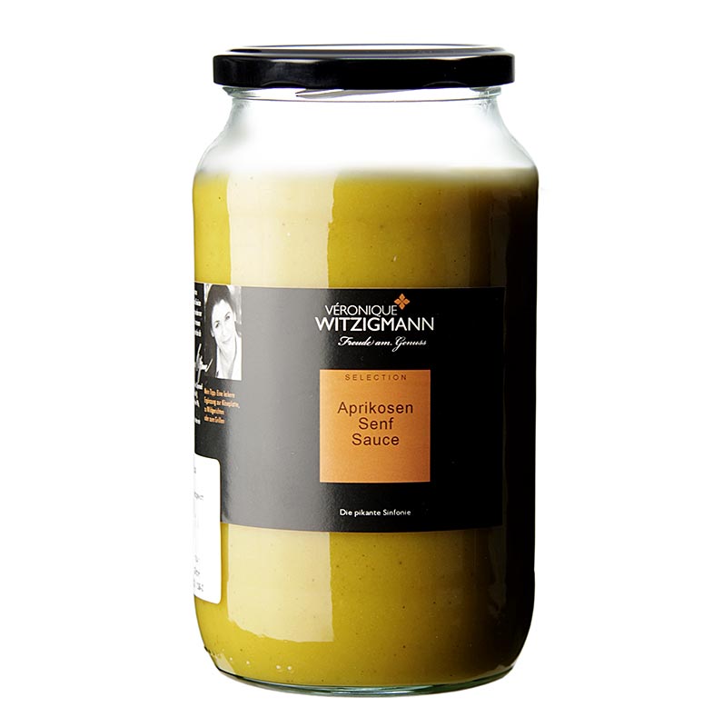 Salsa de mostassa d`albercoc Veronique Witzigmann - 900 ml - Vidre Salsa de mostassa d`albercoc Veronique Witzigmann - 900 ml - Vidre
