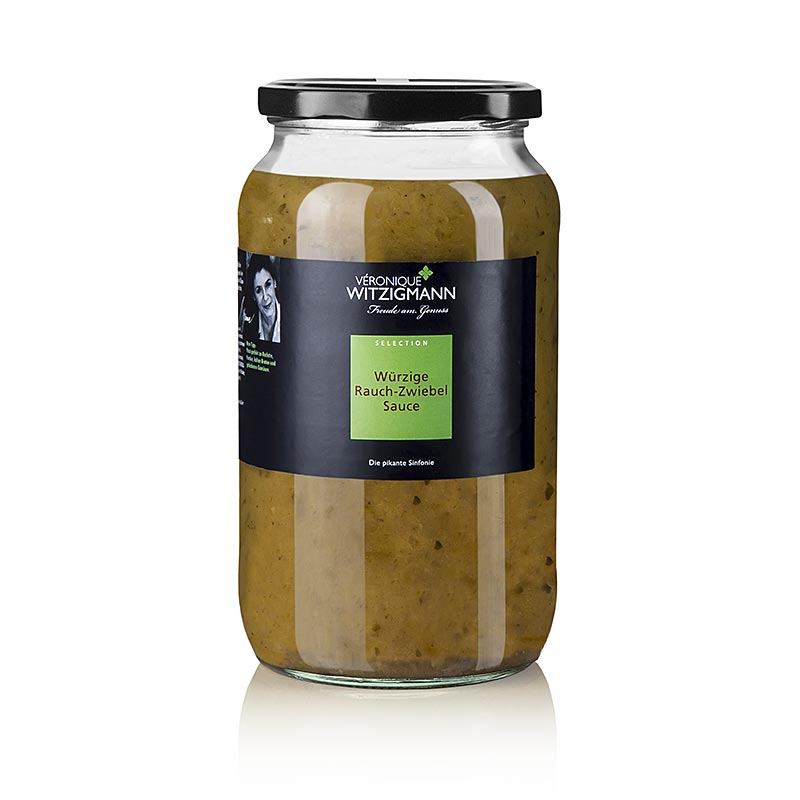 Salsa piccante di cipolla affumicata Veronique Witzigmann - 900 ml - Bicchiere Salsa piccante di cipolla affumicata Veronique Witzigmann - 900 ml - Bicchiere
