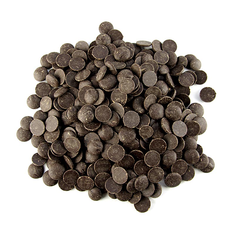 Origine Venezuela, cioccolato fondente, Callets, cacao 72%. - 1 kg - scatola