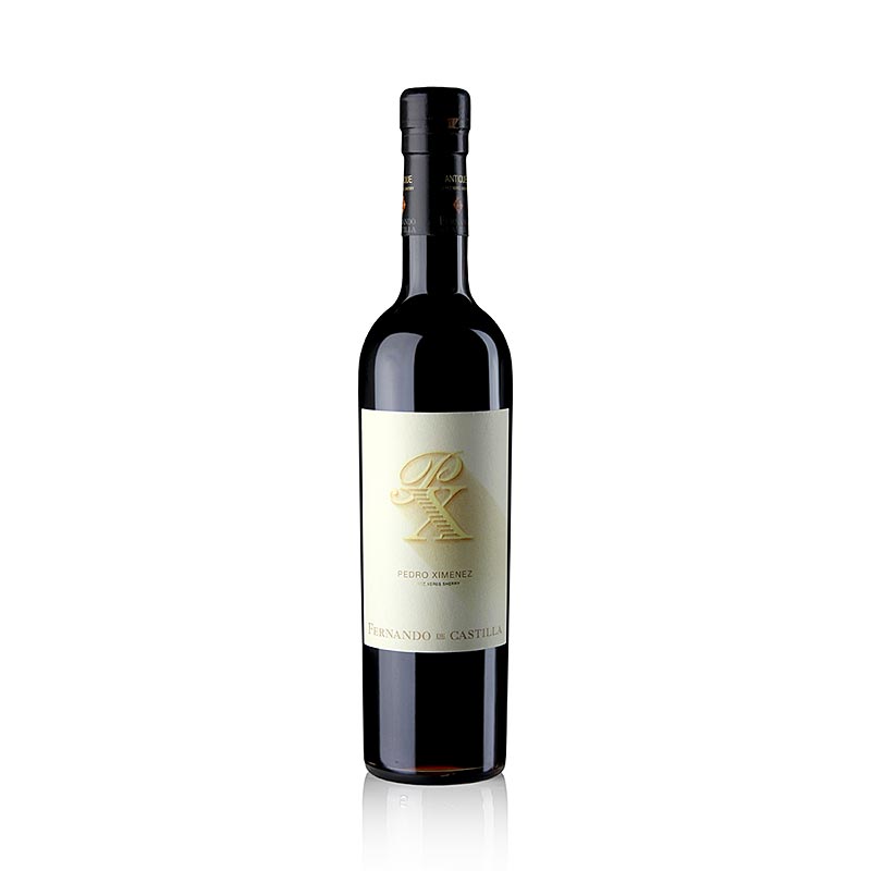 Sherry Antico Pedro Ximenez, Crema, 15% vol., Rey Fernando, 93 PP - 500ml - Bottiglia